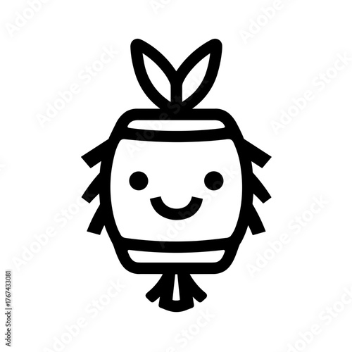 Festive Party Decoration simple pinata icon