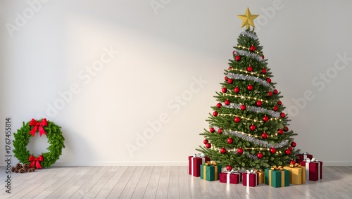 decorated christmas tree