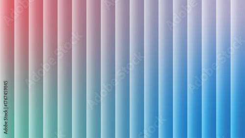 Vertical ribbed texture with subtle gradient of pink green and blue hues