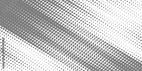 Halftone dots white color pattern gradient grunge texture background. Dot pop art comic sport style vector illustration. modern background