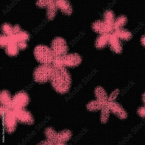 seamless pattern with flowers
