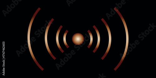 Podcast sound waves and audio soundwave of voice message records, vector icons. Podcast sound waves for online audio streaming and podcasting or music player and mobile phone voice message soundwaves