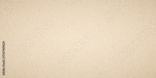 Old paper vintage texture surface for background. Recycle pale brown paper texture, Cream color recycled kraft paper texture blank with copy space for text.