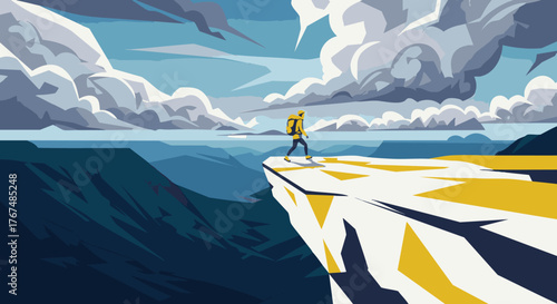 Cliff Edge Explorer A Journey into Nature's Majesty