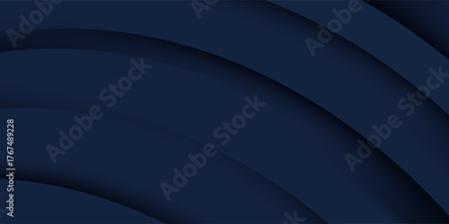 Minimal geometric background. Dynamic blue shapes composition with white lines. Abstract background modern hipster futuristic graphic. Vector abstract ...