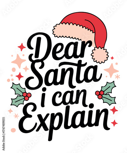 Dear santa i can explain design