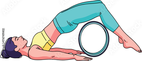 Cartoon vector illustration of a person's hand holding a bottle of water, drawn as a funny icon or symbol design