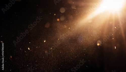 light leak film effect with dust and scratches overlay