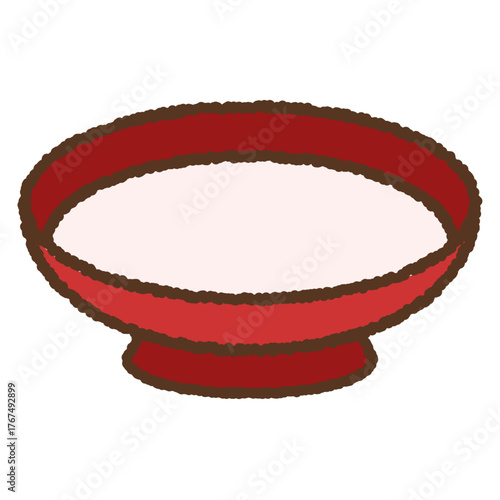 手書き風のシンプルアイコンイラスト　酒器