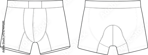 Men's Classic Polo Shirt Technical Flat Sketch Vector Illustration Short Sleeves Collared Neckline Three Button Placket Casual Apparel.