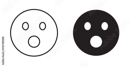 Hushed face icon