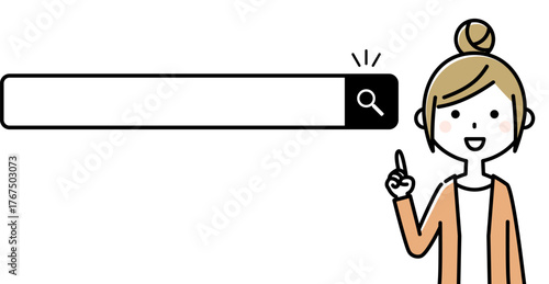 若い女性　ママ　検索