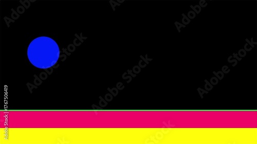 Abstrat colorful shape paint background
