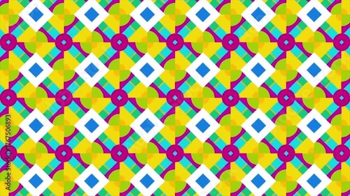 Abstrat colorful shape paint background