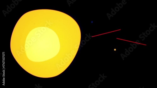 Abstrat colorful shape paint background