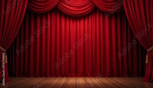 Wallpaper Mural an award-winning red curtain background Torontodigital.ca