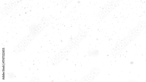 Realistic snow falling overlay, transparent PNG