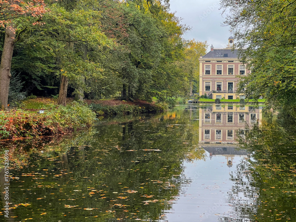 Obraz premium Landscapes in the area of Overijssel in The Netherlands