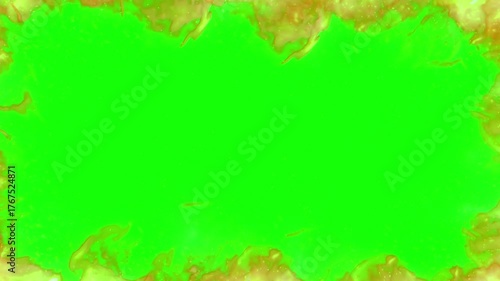 Flaming Border VFX Green Screen – Animated Fire Frame Effect