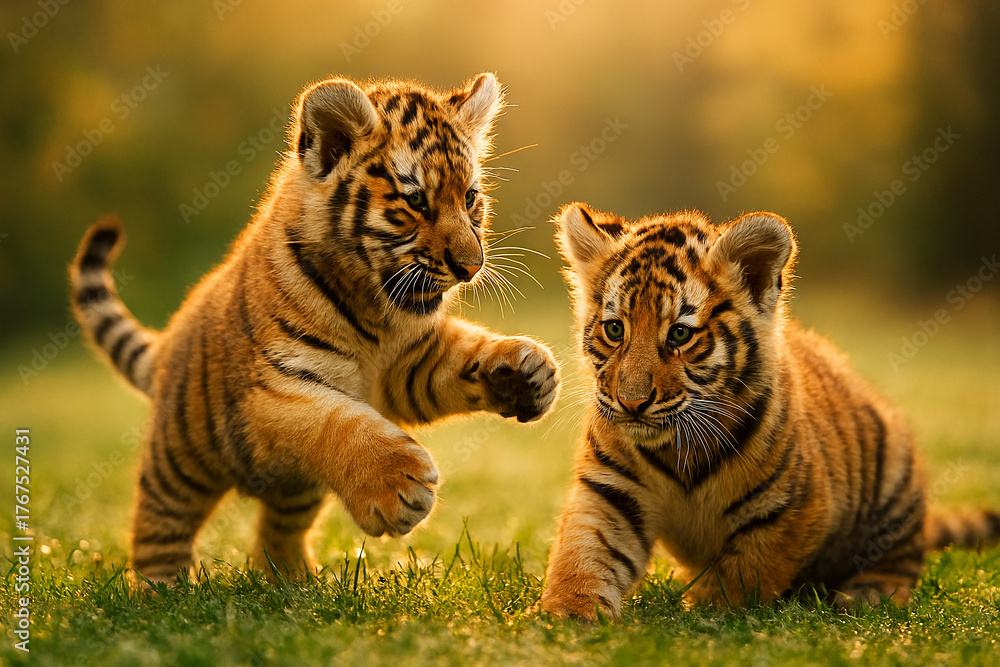Obraz premium tiger in the jungle