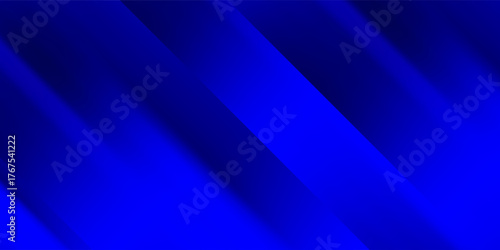 Blue diagonal geometric overlay layer background with lines pattern. Abstract Diagonal rectangle shape graphic elements. Modern banner backdrop template design with space for text. Vector illustration