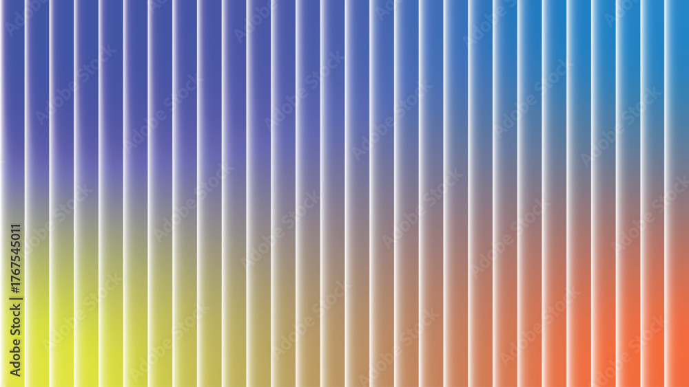 Obraz premium Gradient Spectrum Vertical Stripes of Color for Modern Design