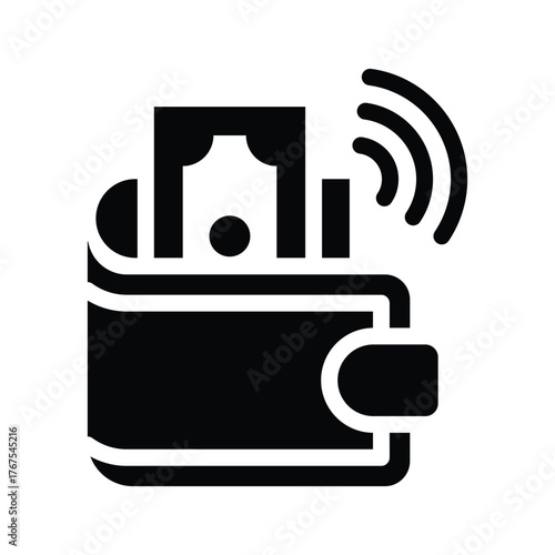  ewallet glyph icon illustration vector graphic.eps