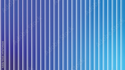 Abstract background with sleek vertical lines and a smooth blue to cyan gradient transition