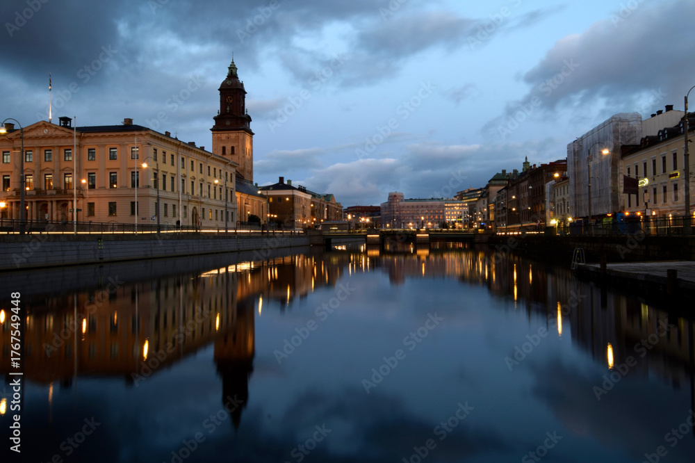 Obraz premium view of City Göteborg, Sweden
