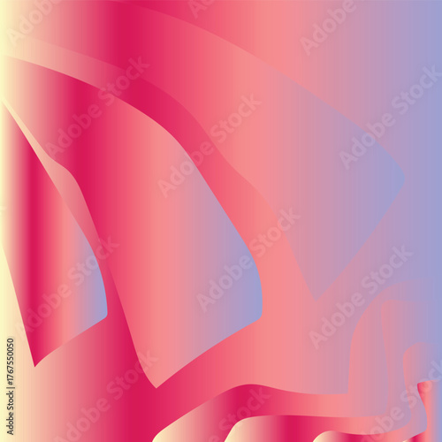 Abstract pink gradient flowing shapes soft light subtle ambiance background