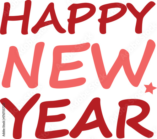 "Happy New Year" Vector Design