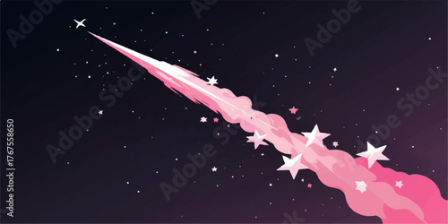 Falling snow flakes with a milk splash on black are like a star pattern of liquid light and ink texture design