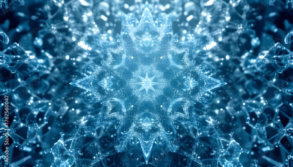 Obraz premium blue water background
