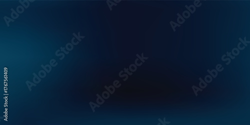 Color gradient lights on black background, abstract blue and red grain modern art