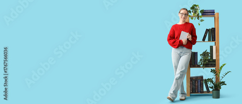 Beautiful young woman with ...