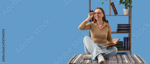 Beautiful young woman with ...