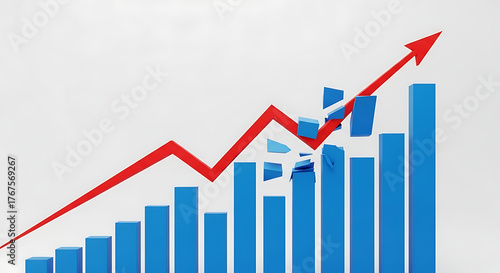 Abstract Zig-Zag Volatility Line Breaking Clean Blue Graph Free Download Abstract Zig-Zag Volatility Line Breaking Clean Blue Graph - GFXLoad