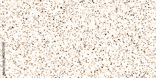 Terrazzo flooring texture polished stone and grain noise pattern old surface marble for background. brown and white paper and marble texture. quartz surface for bathroom or kitchen countertop.