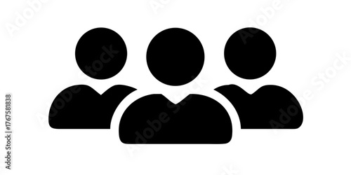People group icon. Team of worker. User profile symbol. Group of people or group of users. Persons symbol. Vector illustration for your apps & websites. isolated on transparent ... See More
