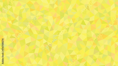 Abstract yellow triangle background geometric mosaic pattern vector illustration for graphic design and presentation 