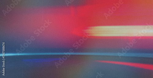 Foto Old film light leaks texture with scratches, noise, iridescent light