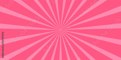 abstract comic pink background cartoon style. sunlight. vector illustration.