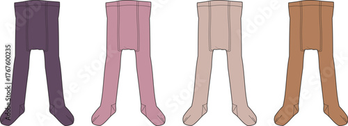 Colorful Tights Fashionable and Practical for Everyday Wear