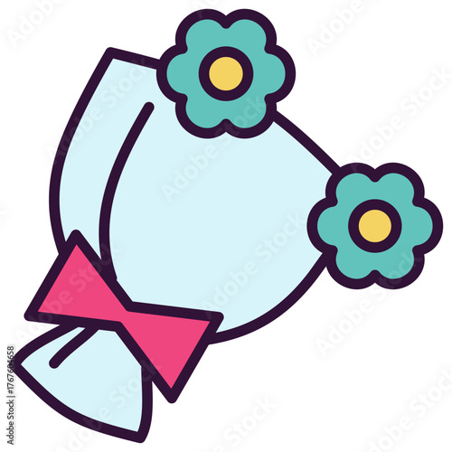 Flower Bouquet Icon