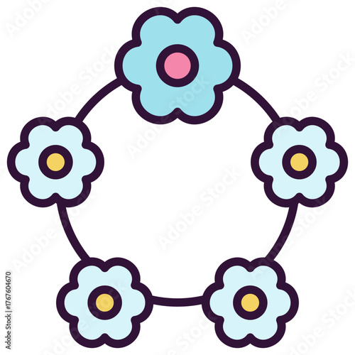 Flower Crown Icon