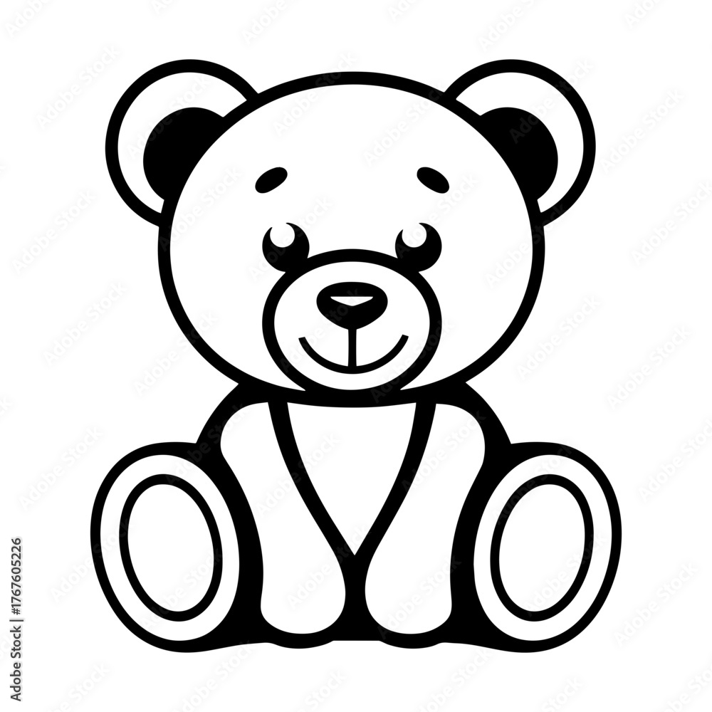 Obraz premium illustration of a teddy bear