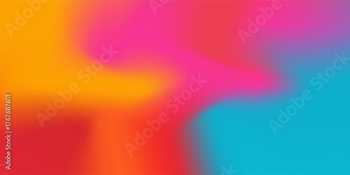 Cheerful and bright gradient background with a blend of orange, yellow, and pink. Ideal for summer or travel themes.