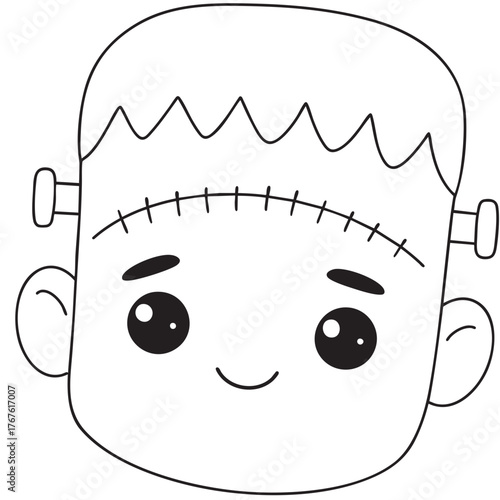 Cute Frankenstein Character