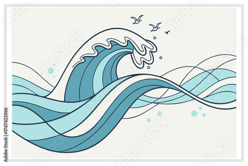 Abstract Fluid Art Background. Modern Liquid Ink Flow Design