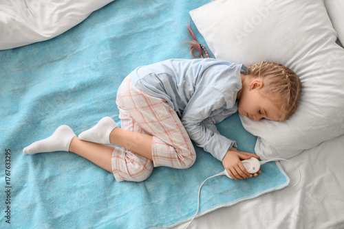 Little girl sleeping peacef...